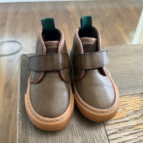 Polo Ralph Lauren Boots with Velcro Closure Size 5 - Picture 1 of 9